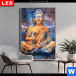 Wechselmotiv Dia Buddha In Meditation Hochformat Produktvorschau mit dem Bild Buddha in Meditation im Format Hochformat.