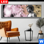 Wechselmotiv Dia Buddha In Stiller Harmonie Panorama Produktvorschau mit dem Bild Buddha in stiller Harmonie im Format Panorama.