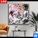 Wechselmotiv Dia Buddha In Stiller Harmonie Quadrat Produktvorschau mit dem Bild Buddha in stiller Harmonie im Format Quadrat.