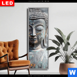 Wechselmotiv Dia Buddha Kosmische Gelassenheit Schmal Produktvorschau mit dem Bild Buddha - Kosmische Gelassenheit im Format Schmal.