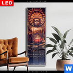 Wechselmotiv Dia Buddha Lotusbluete Schmal Produktvorschau mit dem Bild Buddha & Lotusblüte im Format Schmal.
