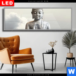 Wechselmotiv Dia Buddha Ruhe Des Seins Panorama Produktvorschau mit dem Bild Buddha - Ruhe des Seins im Format Panorama.