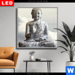 Wechselmotiv Dia Buddha Ruhe Des Seins Quadrat Produktvorschau mit dem Bild Buddha - Ruhe des Seins im Format Quadrat.