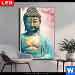 Wechselmotiv Dia Buddha Statue Mit Kirschblueten Hochformat Produktvorschau mit dem Bild Buddha Statue mit Kirschblüten im Format Hochformat.