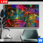 Wechselmotiv Dia Bunter Buddha Querformat Produktvorschau mit dem Bild Bunter Buddha im Format Querformat.