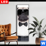 Wechselmotiv Dia Cooler Mops Mit Martini Schmal Produktvorschau mit dem Bild Cooler Mops mit Martini im Format Schmal.