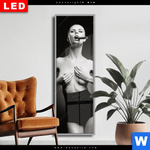 Wechselmotiv Dia Dame Mit Zigarre Schmal Produktvorschau mit dem Bild Dame mit Zigarre im Format Schmal.