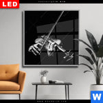 Wechselmotiv Dia Der Geigenspieler Quadrat Produktvorschau mit dem Bild Der Geigenspieler im Format Quadrat.