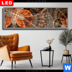 Wechselmotiv Dia Digitale Blumen No 2 Panorama Produktvorschau mit dem Bild Digitale Blumen No.2 im Format Panorama.