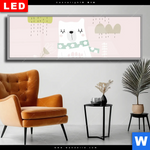 Wechselmotiv Dia Dream Big Eisbaer Panorama Produktvorschau mit dem Bild Dream Big Eisbär im Format Panorama.