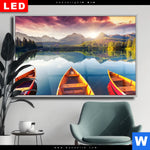 Wechselmotiv Dia Drei Boote Querformat Produktvorschau mit dem Bild Drei Boote im Format Querformat.