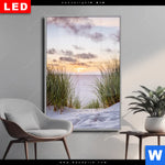 Wechselmotiv Dia Duenen Und Abendsonne Hochformat Produktvorschau mit dem Bild Dünen und Abendsonne im Format Hochformat.