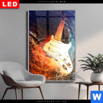 Wechselmotiv Dia E Gitarre Hochformat Produktvorschau mit dem Bild E-Gitarre im Format Hochformat.
