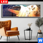 Wechselmotiv Dia E Gitarre Panorama Produktvorschau mit dem Bild E-Gitarre im Format Panorama.