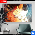 Wechselmotiv Dia E Gitarre Querformat Produktvorschau mit dem Bild E-Gitarre im Format Querformat.