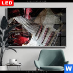 Wechselmotiv Dia E Gitarre Retro Look Querformat Produktvorschau mit dem Bild E-Gitarre Retro Look im Format Querformat.