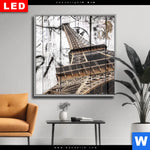 Wechselmotiv Dia Eifelturm Shabby Stil Quadrat Produktvorschau mit dem Bild Eifelturm Shabby Stil im Format Quadrat.