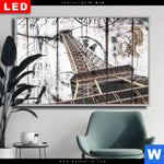 Wechselmotiv Dia Eifelturm Shabby Stil Querformat Produktvorschau mit dem Bild Eifelturm Shabby Stil im Format Querformat.