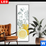 Wechselmotiv Dia Ein Spritzer Zitrone Schmal Produktvorschau mit dem Bild Ein Spritzer Zitrone im Format Schmal.