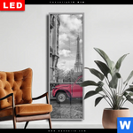 Wechselmotiv Dia Ente In Paris Schmal Produktvorschau mit dem Bild Ente in Paris im Format Schmal.