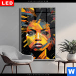 Wechselmotiv Dia Erzoernte Frau Hochformat Produktvorschau mit dem Bild Erzörnte Frau im Format Hochformat.