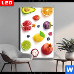 Wechselmotiv Dia Exotische Fruechte Hochformat Produktvorschau mit dem Bild Exotische Früchte im Format Hochformat.