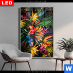 Wechselmotiv Dia Exotische Tropische Pflanzen Hochformat Produktvorschau mit dem Bild Exotische tropische Pflanzen im Format Hochformat.