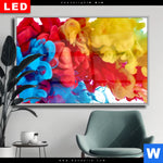 Wechselmotiv Dia Farbe Im Wasser Bunt Querformat Produktvorschau mit dem Bild Farbe im Wasser - bunt im Format Querformat.