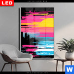 Wechselmotiv Dia Farben Der Nacht Hochformat Produktvorschau mit dem Bild Farben der Nacht im Format Hochformat.