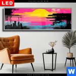 Wechselmotiv Dia Farben Der Nacht Panorama Produktvorschau mit dem Bild Farben der Nacht im Format Panorama.