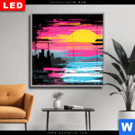 Wechselmotiv Dia Farben Der Nacht Quadrat Produktvorschau mit dem Bild Farben der Nacht im Format Quadrat.