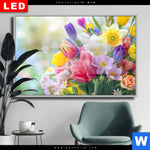 Wechselmotiv Dia Farbenfrohe Fruehlingsblueten Querformat Produktvorschau mit dem Bild Farbenfrohe Frühlingsblüten im Format Querformat.