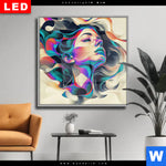 Wechselmotiv Dia Farbrausch Der Seele Quadrat Produktvorschau mit dem Bild Farbrausch der Seele im Format Quadrat.