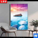 Wechselmotiv Dia Felsen Im Meer Hochformat Produktvorschau mit dem Bild Felsen im Meer im Format Hochformat.