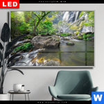 Wechselmotiv Dia Felsenbach Im Regenwald Querformat Produktvorschau mit dem Bild Felsenbach im Regenwald im Format Querformat.