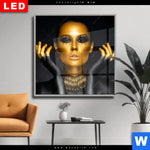 Wechselmotiv Dia Fingerspitzengefuehl Quadrat Produktvorschau mit dem Bild Fingerspitzengefühl im Format Quadrat.