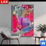 Wechselmotiv Dia Fluid Art Fruehlingszauber Hochformat Produktvorschau mit dem Bild Fluid Art Frühlingszauber im Format Hochformat.