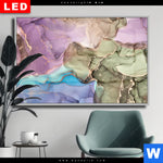 Wechselmotiv Dia Fluid Art Summertime Querformat Produktvorschau mit dem Bild Fluid Art Summertime im Format Querformat.