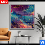 Wechselmotiv Dia Fluid Fantasia Quadrat Produktvorschau mit dem Bild Fluid Fantasia im Format Quadrat.