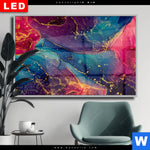 Wechselmotiv Dia Fluid Fantasia Querformat Produktvorschau mit dem Bild Fluid Fantasia im Format Querformat.