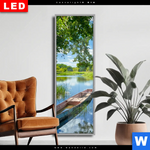 Wechselmotiv Dia Flusslandschaft Schmal Produktvorschau mit dem Bild Flusslandschaft im Format Schmal.