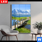 Wechselmotiv Dia Franzoesische Alpen Hochformat Produktvorschau mit dem Bild Französische Alpen im Format Hochformat.