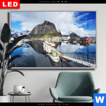 Wechselmotiv Dia Fruehling In Norwegen Querformat Produktvorschau mit dem Bild Frühling in Norwegen im Format Querformat.