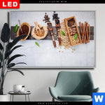 Wechselmotiv Dia Geroestete Kaffeebohnen No 1 Querformat Produktvorschau mit dem Bild Geröstete Kaffeebohnen No.1 im Format Querformat.