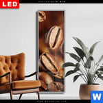 Wechselmotiv Dia Geroestete Kaffeebohnen No 2 Schmal Produktvorschau mit dem Bild Geröstete Kaffeebohnen No.2 im Format Schmal.