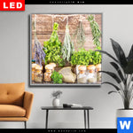 Wechselmotiv Dia Getrocknete Kraeuter Quadrat Produktvorschau mit dem Bild Getrocknete Kräuter im Format Quadrat.