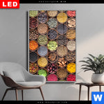 Wechselmotiv Dia Gewuerze Kraeuter Hochformat Produktvorschau mit dem Bild Gewürze & Kräuter im Format Hochformat.