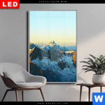 Wechselmotiv Dia Gipfel In Den Alpen Hochformat Produktvorschau mit dem Bild Gipfel in den Alpen im Format Hochformat.