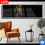 Wechselmotiv Dia Goldene Traenen Panorama Produktvorschau mit dem Bild Goldene Tränen im Format Panorama.