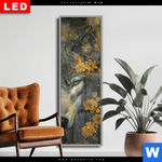 Wechselmotiv Dia Goldener Wolfblick Schmal Produktvorschau mit dem Bild Goldener Wolfblick im Format Schmal.